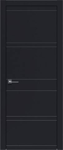 Дверь Tivoli Е-2 Черная эмаль (RAL 9004) без стекла