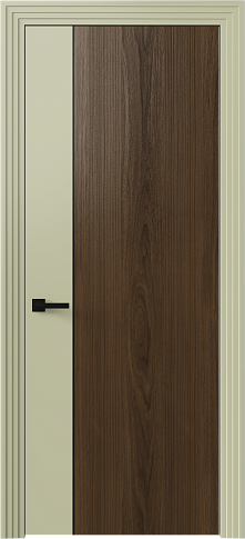 Дверь Piazza Moderno Итальянский орех без стекла