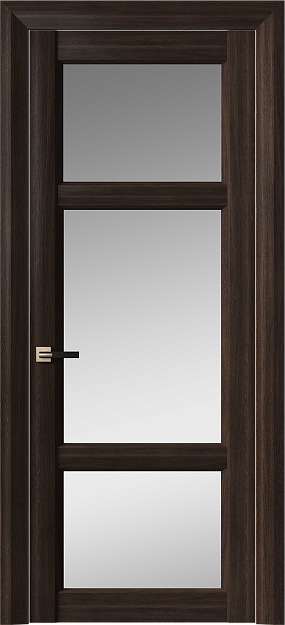 Межкомнатная дверь Siena Neo Classic Decoro, Со стеклом (ДО), цвет - Венге Нуар