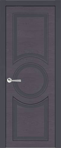 Дверь Ravenna Neo Classic / Равенна Нео Классик Графитово-серая эмаль по шпону (RAL 7024) без стекла