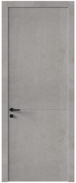 Межкомнатная дверь Tivoli / Тиволи Б-2, Без стекла (ДГ), цвет - Белый камень