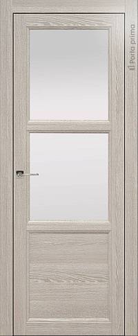 Дверь Sorrento Б2 Серый дуб со стеклом