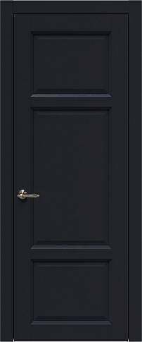 Дверь Siena Porta&nbsp;Classic Черная эмаль (RAL 9004) без стекла