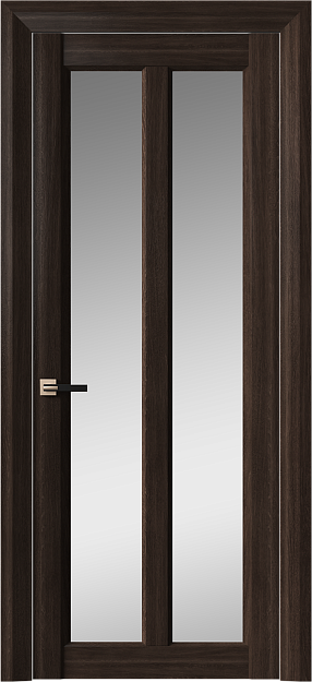Межкомнатная дверь Prato Neo Classic Decoro, Со стеклом (ДО), цвет - Венге Нуар