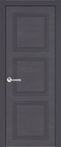 Дверь Milano Neo&nbsp;Classic Графитово-серая эмаль по шпону (RAL 7024) без стекла