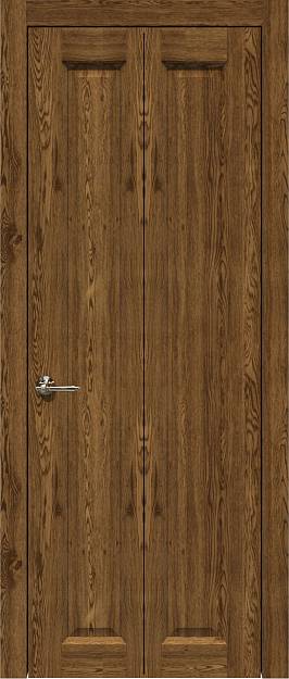 Межкомнатная дверь Porta Classic Domenica Книжка, Без стекла (ДГ), цвет - Дуб коньяк