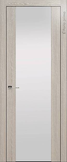 Межкомнатная дверь Torino, цвет - Серый дуб, Со стеклом (ДО)