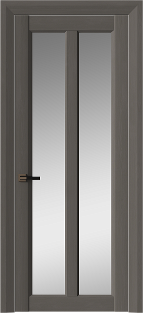 Межкомнатная дверь Prato Neo Classic Decoro / Прато Нео Классик Декоро, Со стеклом (ДО), цвет - Тёмный серый ST