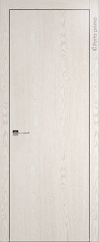 Дверь Tivoli А-1 Белый ясень nano-flex без стекла