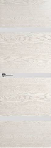 Дверь Tivoli / Тиволи Г-4 Невидимка Белый ясень без стекла