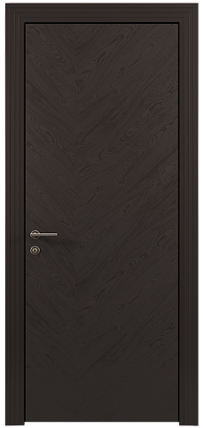 Дверь Tivoli Л-1 Теплый Серый эмаль по шпону (RAL 040-60-05) без стекла