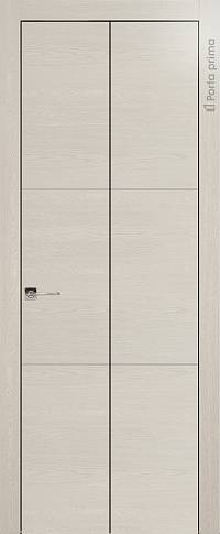 Дверь Tivoli В-2 Книжка Дуб шампань без стекла