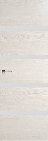 Дверь Tivoli / Тиволи Д-4 Невидимка Белый ясень без стекла