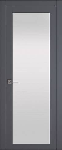 Дверь Tivoli З-1 Антрацит ST со стеклом