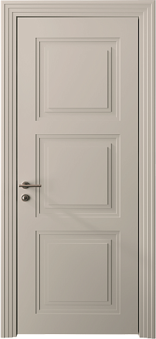 Дверь Milano Neo Classic Scalino Жемчужная эмаль (RAL 1013) без стекла