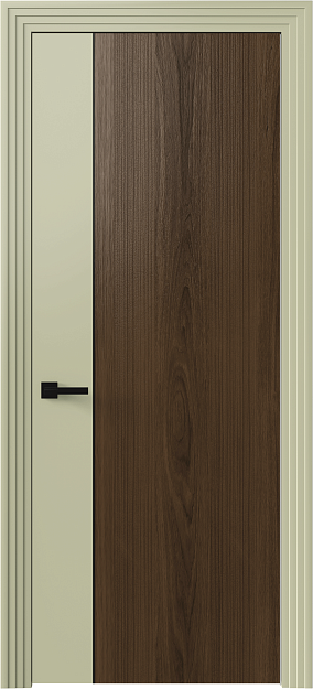 Межкомнатная дверь Piazza, Без стекла (ДГ), цвет - Итальянский орех