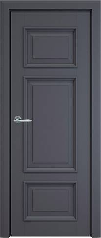 Дверь Siena Porta Classic LUX Графитово-серая эмаль (RAL 7024) без стекла