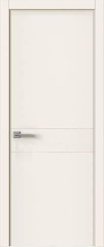 Дверь Tivoli / Тиволи И-2 Бежевая эмаль-эмаль по шпону (RAL 9010) без стекла