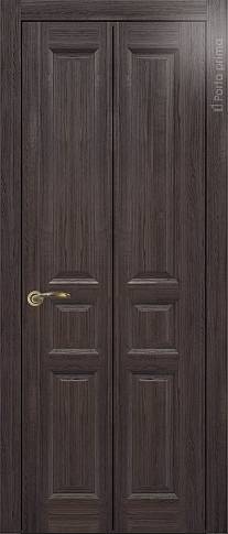 Дверь Imperia-R Книжка Porta Classic Венге Нуар без стекла