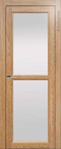 Дверь Sorrento В1 Дуб капучино со стеклом