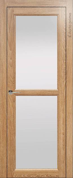 Межкомнатная дверь Sorrento-R В1, цвет - Дуб капучино, Со стеклом (ДО)