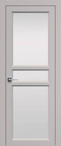 Дверь Sorrento Е2 Магнолия ST со стеклом