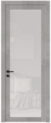 Дверь Tivoli З-5 Белый камень со стеклом