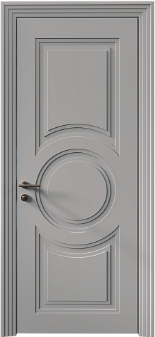 Дверь Ravenna Neo Classic Scalino Серая эмаль (RAL 7047) без стекла