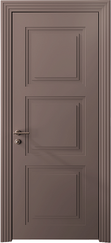 Дверь Milano Neo Classic Scalino Теплый Серый эмаль (RAL 040-60-05) без стекла