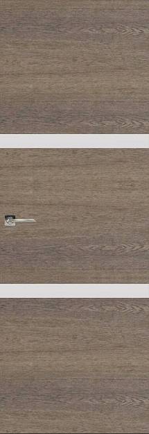 Межкомнатная дверь Tivoli / Тиволи В-4 Невидимка, Без стекла (ДГ), цвет - Дуб антик