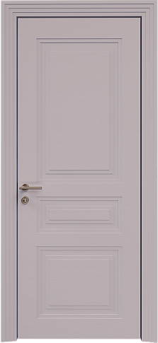 Дверь Imperia-R Neo Classic Scalino Серый Флокс эмаль по шпону (RAL 358-71-02) без стекла