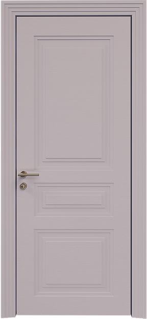Межкомнатная дверь Imperia-R Neo Classic Scalino, цвет - Серый Флокс эмаль по шпону (RAL без номера), Без стекла (ДГ)