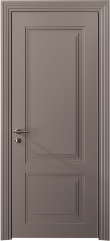 Дверь Dinastia Neo Classic Scalino Серая стяжка эмаль (RAL 060-60-05) без стекла