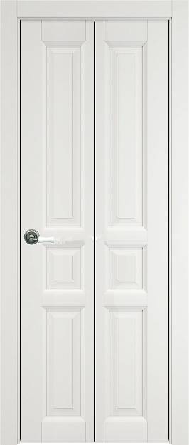 Межкомнатная дверь Porta Classic Imperia-R Книжка, цвет - Бежевая эмаль (RAL 9010), Без стекла (ДГ)