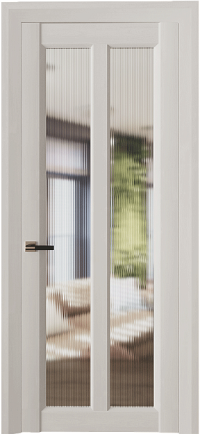Межкомнатная дверь Prato Neo Classic Decoro, Со стеклом (ДО), цвет - Арктик ST