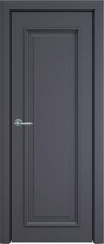 Дверь Domenica Porta Classic LUX Графитово-серая эмаль (RAL 7024) без стекла