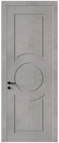 Дверь Tivoli / Тиволи М-5 Белый камень без стекла