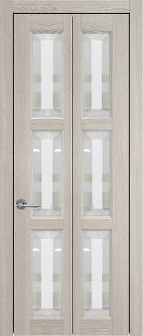 Дверь Milano Книжка Porta&nbsp;Classic Серый дуб со стеклом