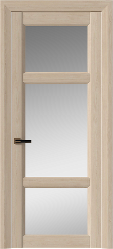 Дверь Siena Neo Classic Decoro / Сиена Нео Классик Декоро Масло белое со стеклом