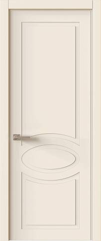 Дверь Tivoli Н-5 Бежевая эмаль (RAL 9010) без стекла