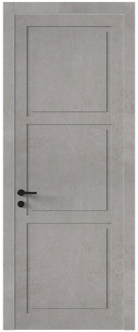 Дверь Tivoli / Тиволи Л-5 Белый камень без стекла