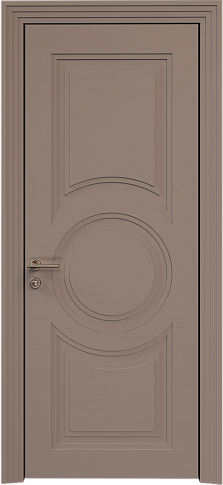 Дверь Ravenna Neo Classic Scalino Серая стяжка эмаль по шпону (RAL 060-60-05) без стекла