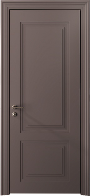 Межкомнатная дверь Dinastia Neo Classic Scalino, Без стекла (ДГ), цвет - Серо-Розовый мордовник эмаль (RAL 020-60-05)