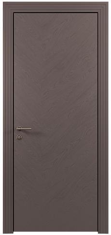 Дверь Tivoli Л-1 Серо-Розовый мордовник эмаль по шпону (RAL 020-60-05) без стекла