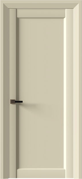 Межкомнатная дверь Domenica Neo Classic Decoro, Без стекла (ДГ), цвет - Жемчужная эмаль (RAL 1013)