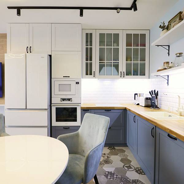 Проект трехкомнатной квартиры для семьи с двумя детьми. Дизайнер Шуклина Мария - фото 3