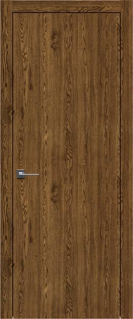 Межкомнатная дверь Tivoli А-4, Без стекла (ДГ), цвет - Дуб коньяк