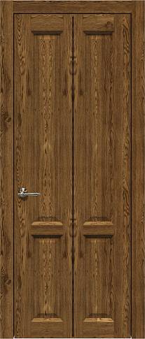 Дверь Dinastia Книжка Porta Classic Дуб коньяк без стекла