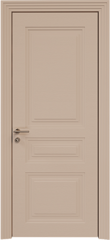 Дверь Imperia-R Neo Classic Scalino Серый цемент эмаль по шпону (RAL 060-70-10) без стекла