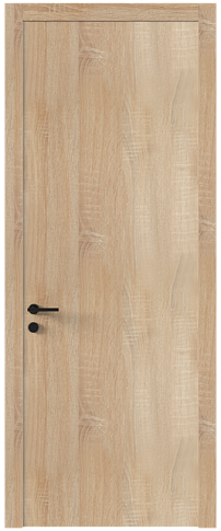 Дверь Tivoli А-5 Дуб сонома светлый без стекла